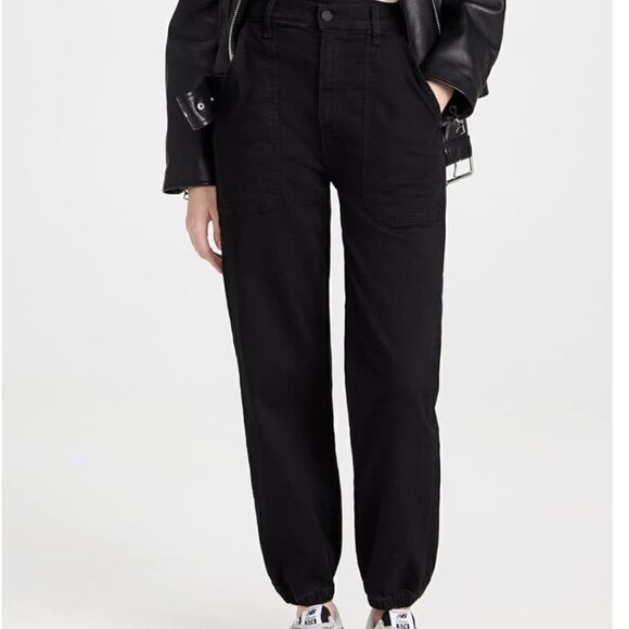 Mother The Wrapper Patch Springy Not Guilty Jogger Ankle Jeans Sz 25 NWT $248 - Picture 4 of 8